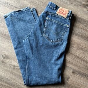 Levi's 505 Red Tab Men’s Blue Jeans 33x36